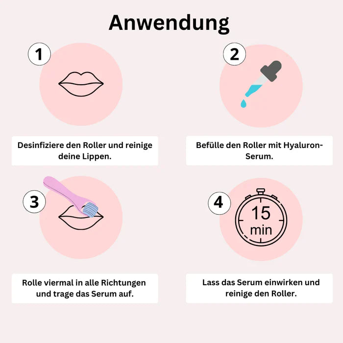 Glownetz. Liplift Roller - Mit wenigen Anwedungen zu volleren Lippen