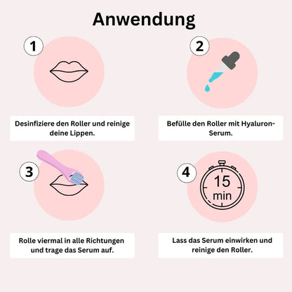 Glownetz. Liplift Roller - Mit wenigen Anwedungen zu volleren Lippen
